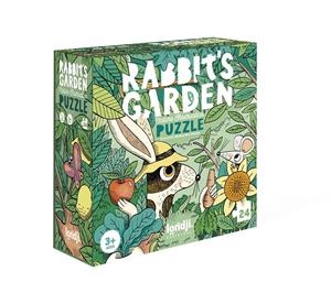 RABBIT'S GARDEN NATURE OBSERVATION PUZZLE  | 8436580425308
