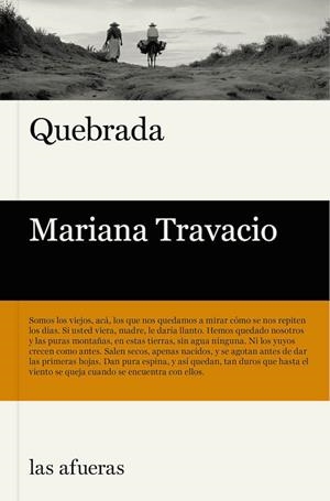 QUEBRADA | 9788412408188 | MARIANA TRAVACIO