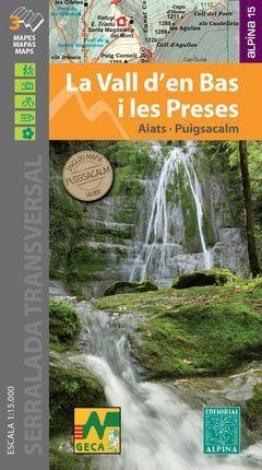 LA VALL D'EN BAS I LES PRESES. AIATS · PUIGSACALM  | 9788480909075 | 1:15.000 -ALPINA
