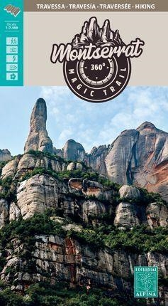 MONTSERRAT 360º MAGIC TRAIL | 9788480909082 |  1:7.500 -ALPINA