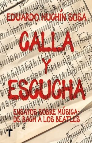 CALLA Y ESCUCHA. ENSAYOS SOBRE MÚSICA: DE BACH A LOS BEATLES | 9788418895364 | HUCHÍN SOSA, EDUARDO