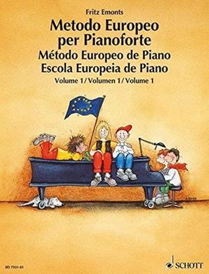 METODO EUROPEO PER PIANOFORTE: VOL.1 METODO DE PIANO EUROPEO | 9783795753245