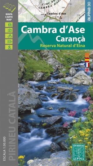 CAMBRA D'ASE CARANÇA 1:30.000 -ALPINA | 9788480909693