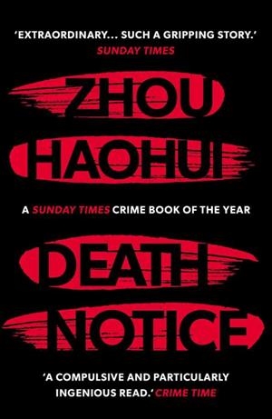 DEATH NOTICE | 9781786699428 | ZHOU HAOHUI