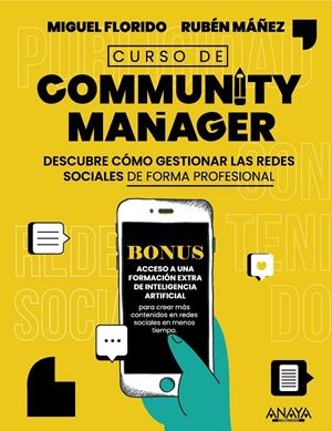 CURSO DE COMMUNITY MANAGER | 9788441546363 | FLORIDO, MIGUEL ÁNGEL/MÁÑEZ, RUBÉN