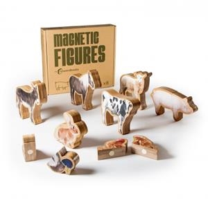 FIGURAS BAMBU ANIMALES DE LA GRANJA | 0723707922559