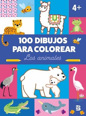 100 DIBUJOS PARA COLOREAR-LOS ANIMALES | 9789403236698 | BALLON