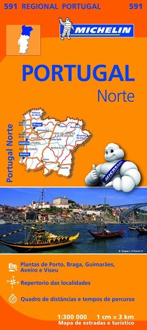 MAPA REGIONAL PORTUGAL NORTE | 9782067184732 | VARIOS AUTORES