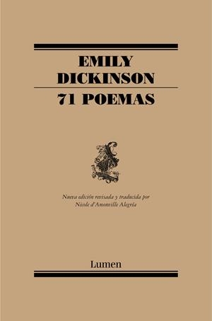71 POEMAS (EDICIÓN REVISADA) | 9788426426956 | DICKINSON, EMILY