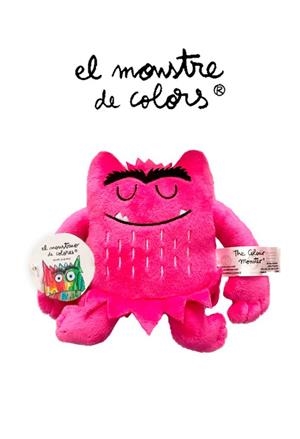 MONSTRE DE COLORS PELUIX ROSA (15 CM) AMOR | 8495390919445