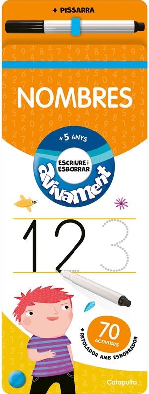AVIVAMENT ESCRIURE I ESBORRAR - NOMBRES | 9789878152455 | ELS EDITORS DE CATAPULTA