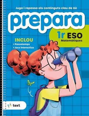 PREPARA 1R ESO MATEMÀTIQUES | 9788441235823 | DÍEZ SARDÀ, LLUÍS; MARTORELL I SABATÉ, EDUARD; MIQUEL I RIGUAL, JOAN