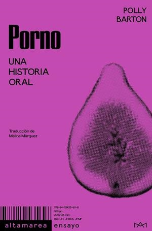 PORNO. UNA HISTORIA ORAL [VERSIÓN ROSA] | 9788410435698 | BARTON, POLLY