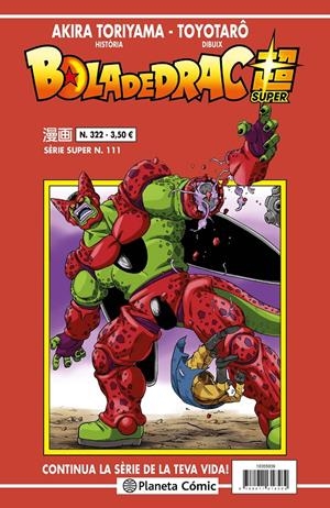 BOLA DE DRAC SERIE VERMELLA Nº 322 | 9788411619318 | TORIYAMA, AKIRA/TOYOTARÔ