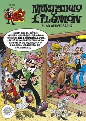 MORTADELO Y FILEMÓN. EL 60 ANIVERSARIO (OLÉ! MORTADELO 209) | 9788402421661 | IBÁÑEZ, FRANCISCO