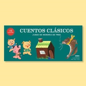 CUENTOS CLASICOS JUEGO DE MEMORIA DE TRES | 8495390786733