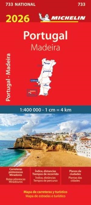 MAPA NATIONAL PORTUGAL, MADEIRA 11733 | 9782067270442