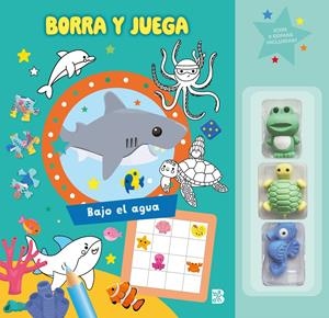 BORRA Y JUEGA - BAJO EL AGUA | 9789403243931 | BALLON