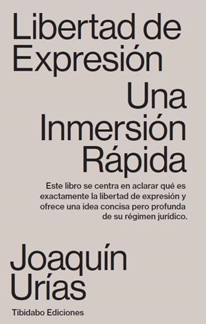 LIBERTAD DE EXPRESIÓN. | 9788491179962 | URÍAS, JOAQUÍN