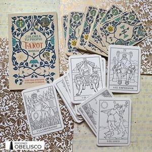 COLOREA TU PROPIO TAROT + CARTAS | 9788411723251 | ANÓNIMO