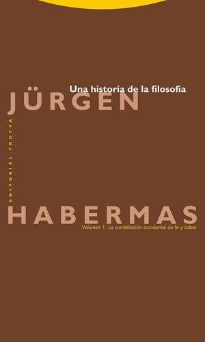 UNA HISTORIA DE LA FILOSOFÍA (VOL. 1) | 9788413641089 | HABERMAS, JÜRGEN
