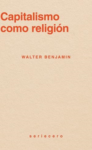 CAPITALISMO COMO RELIGIÓN | 9791399152135 | BENJAMIN, WALTER